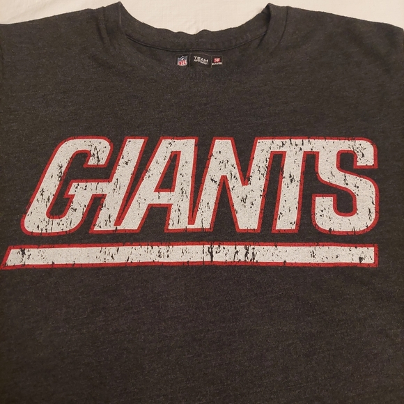 NFL Team Apparel Grey New York Giants Odell Beckham Jr Short Sleeve Tshirt Sz L - Picture 4 of 11